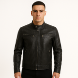 DIE DRAEVEN VINTAGE LEDERJACKE