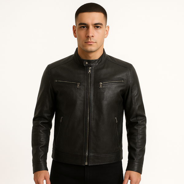 DIE DRAEVEN VINTAGE LEDERJACKE