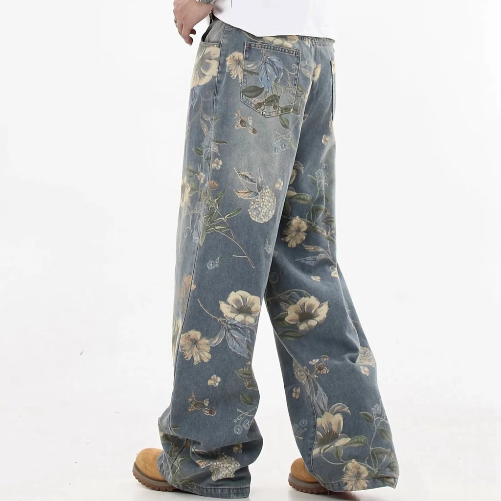 DIE AZURE BLOOM STREETWEAR JEANS