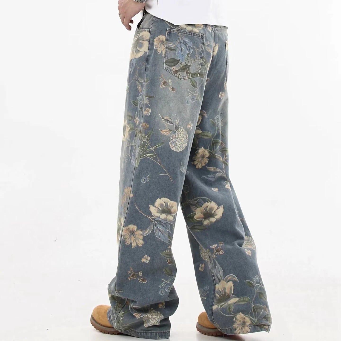 DIE AZURE BLOOM STREETWEAR JEANS