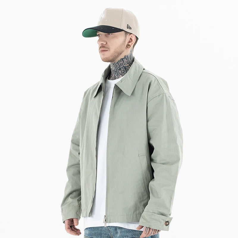 DIE BV PLAID BACK-ZIP STREETWEAR-JACKE