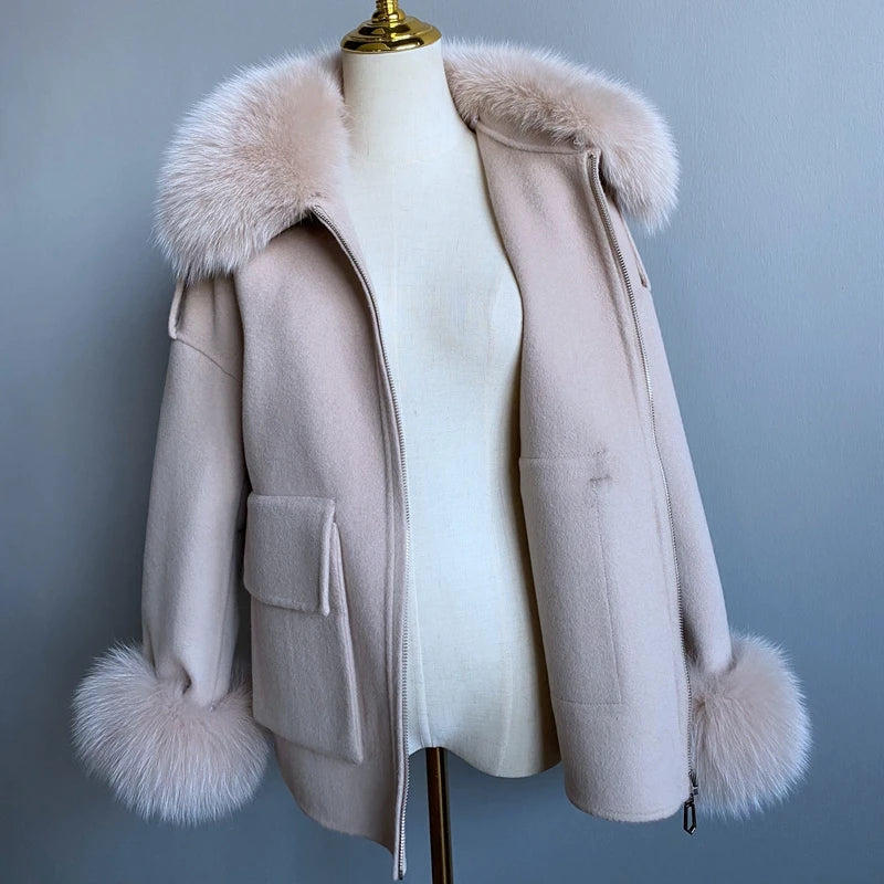 DER EVALENE KASCHMIR-WOLLFELL