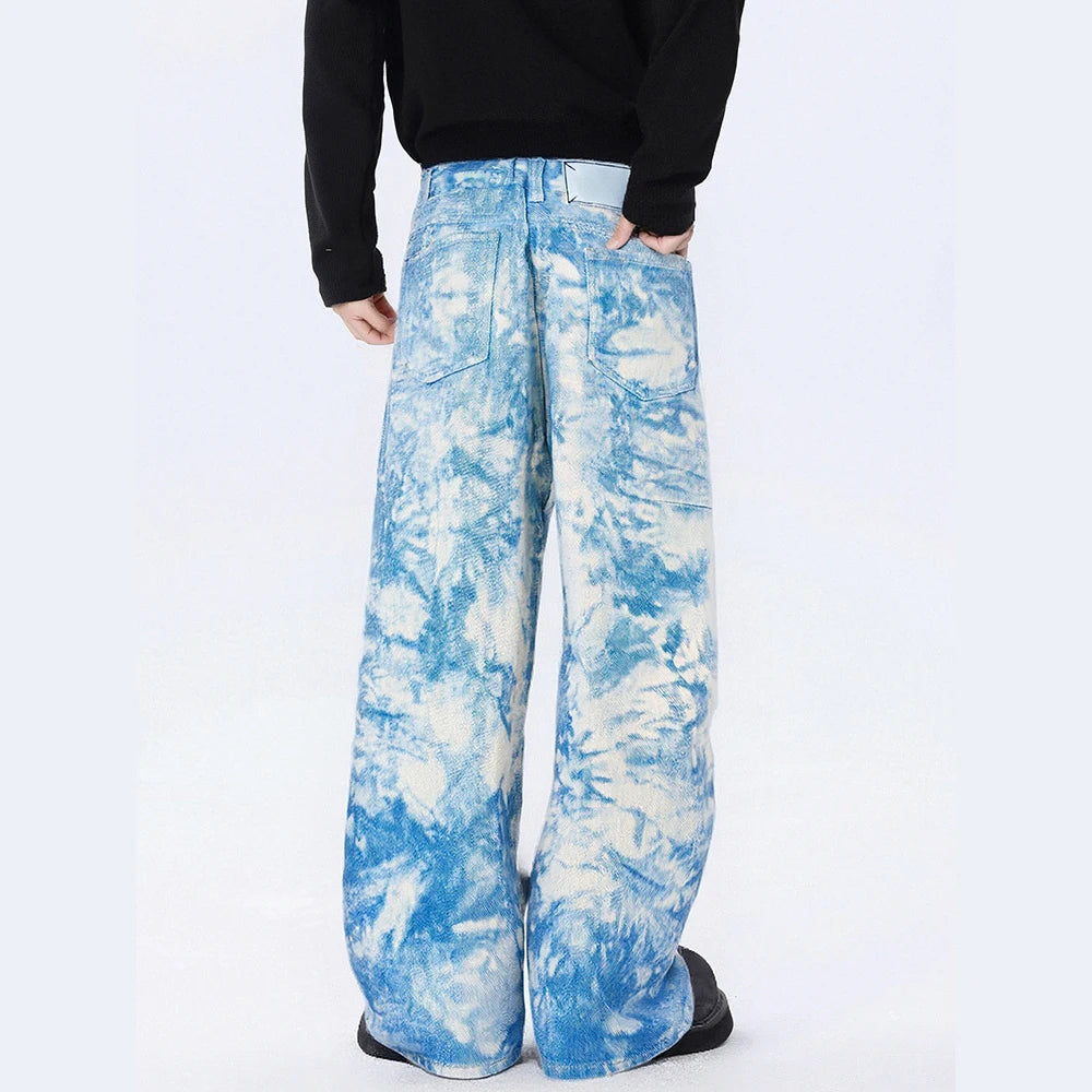 DER AERO FADE TIE-DYE DENIM