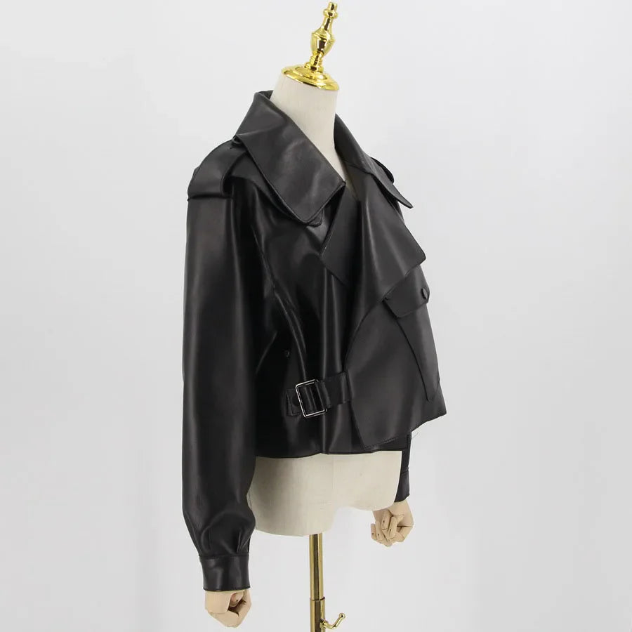 DIE VALENCIA BOMBER LEDERJACKE