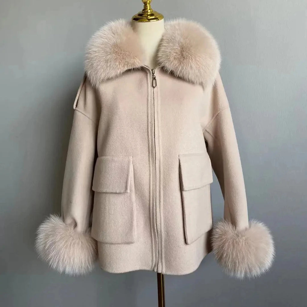 DER EVALENE KASCHMIR-WOLLFELL