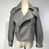 DIE VALENCIA BOMBER LEDERJACKE