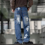 DER ASTOR CROSS-STITCH DENIM