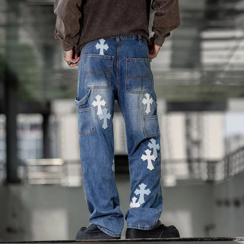 DER ASTOR CROSS-STITCH DENIM