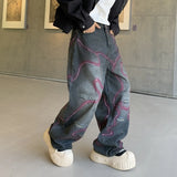 DIE OUTLAW GRAFFITI WASH DENIM JEANS
