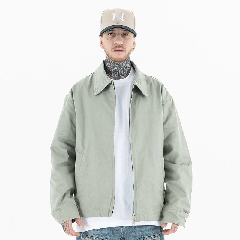 DIE BV PLAID BACK-ZIP STREETWEAR-JACKE