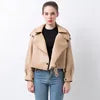 DIE VALENCIA BOMBER LEDERJACKE