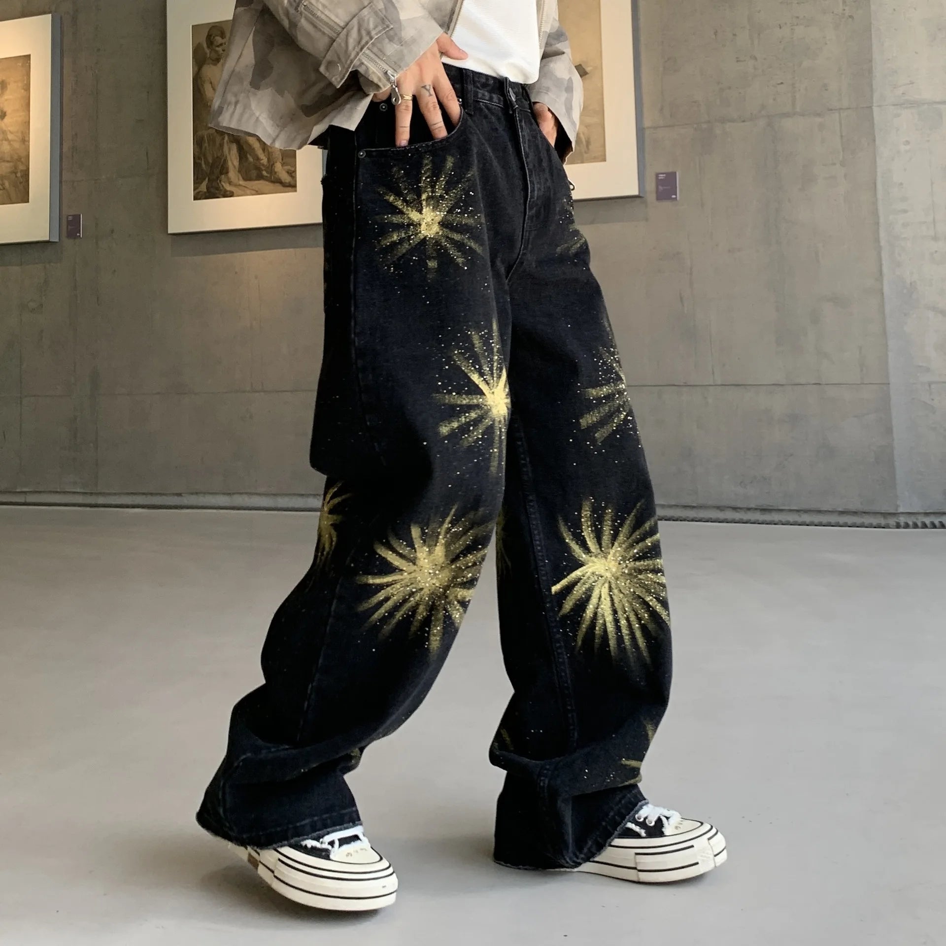 DER DRIPSTONE GRAFFITI STREETWEAR DENIM