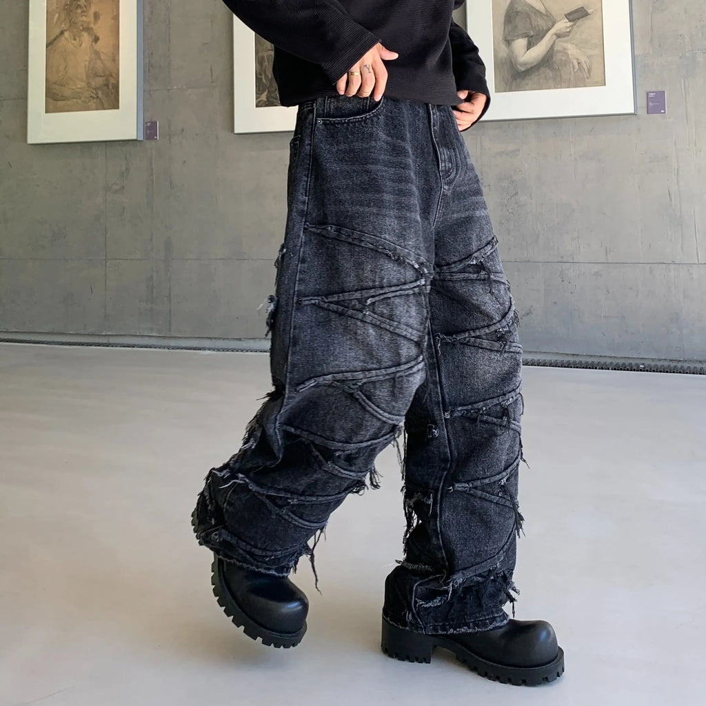 RAZEN RAW-EDGE DENIM