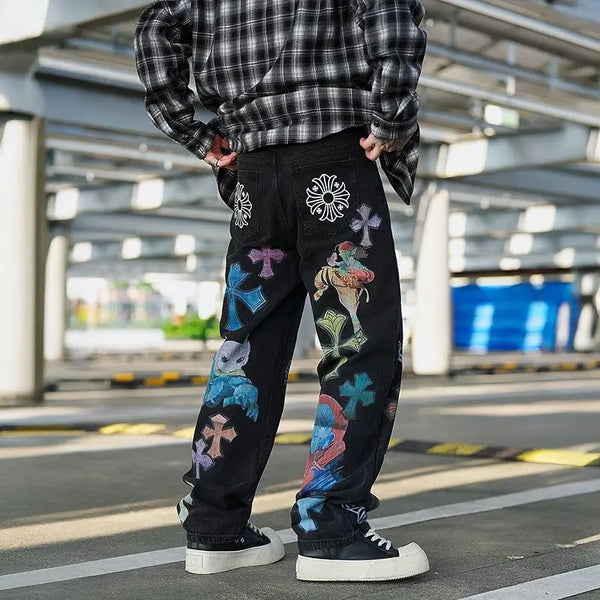 DER VANDAL GRAFFITI DENIM