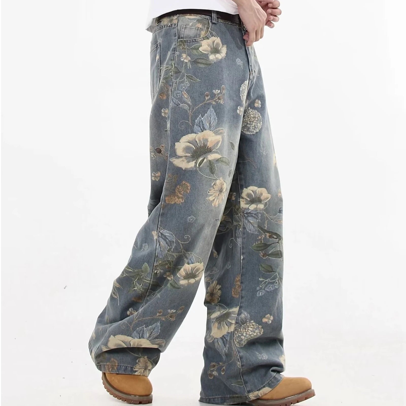 DIE AZURE BLOOM STREETWEAR JEANS