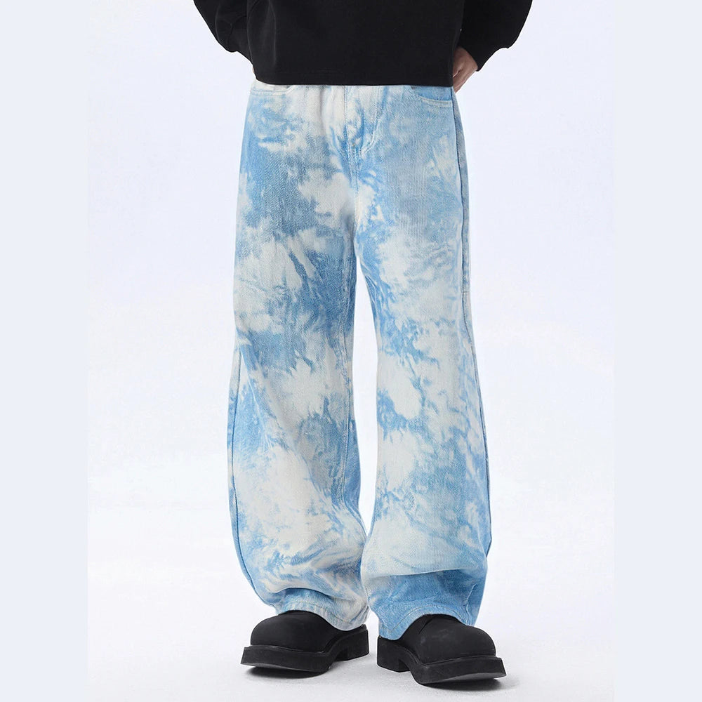 DER AERO FADE TIE-DYE DENIM