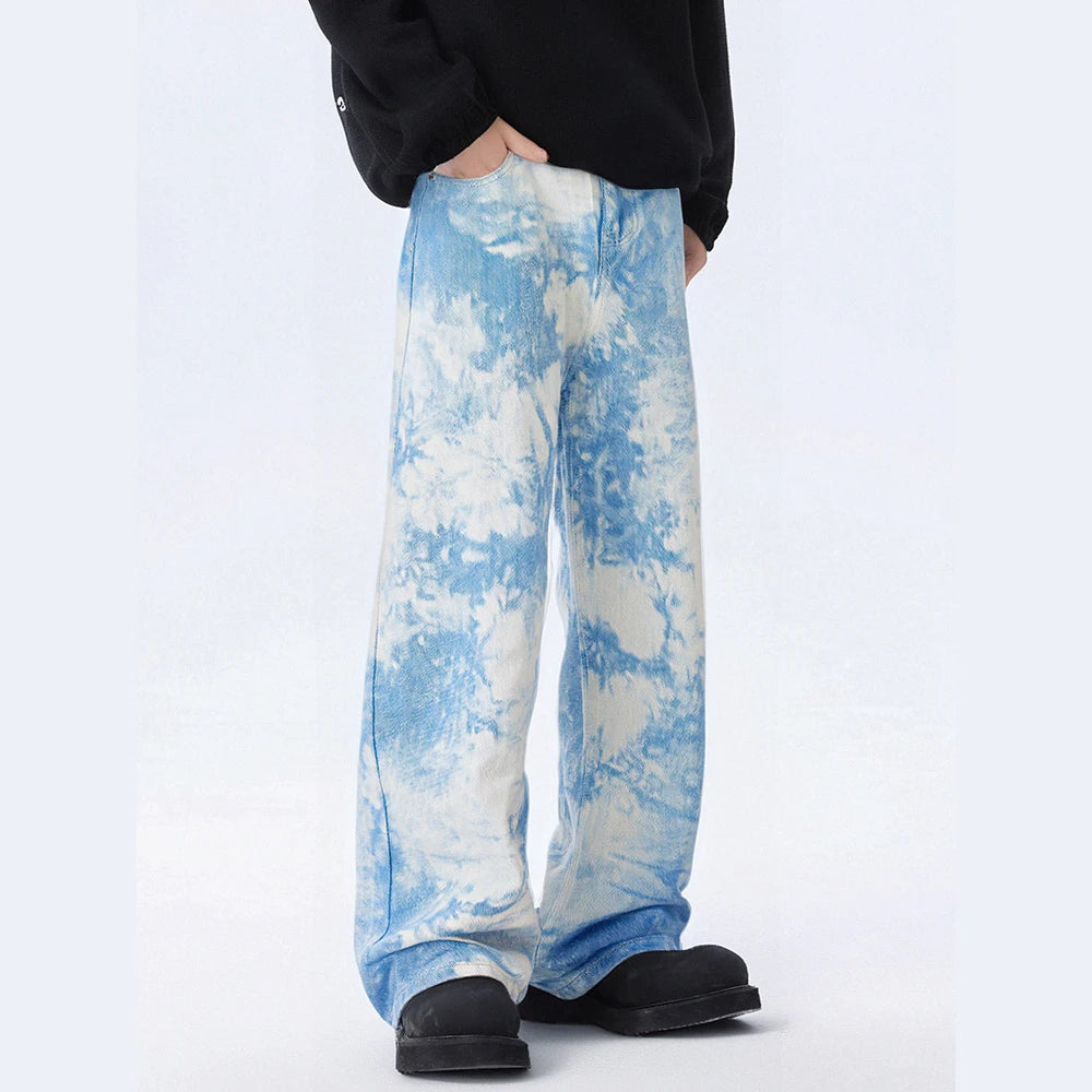 DER AERO FADE TIE-DYE DENIM