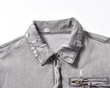 DIE RAZEN DISTRESSED JACKE