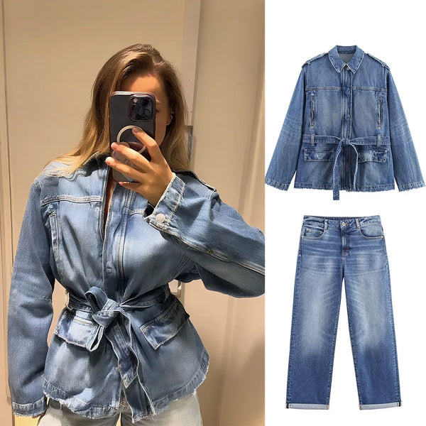 DAS VARENA HERBST-DENIM-SET