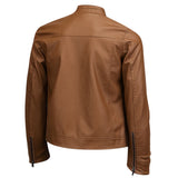 DIE DRAEVEN BRAUNE LEDERJACKE