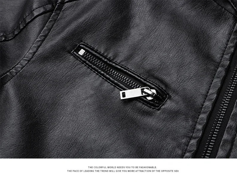 DIE DRAEVEN VINTAGE LEDERJACKE