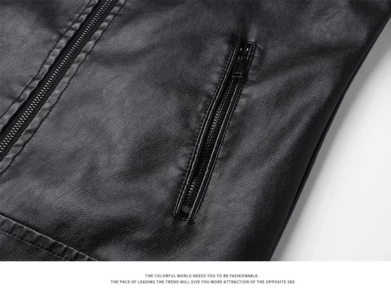 DIE DRAEVEN VINTAGE LEDERJACKE