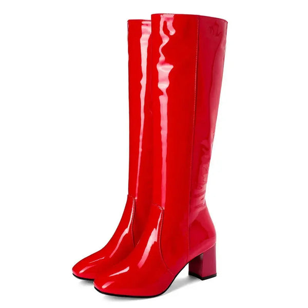 DIE SIRENA VINYLSTIEFEL