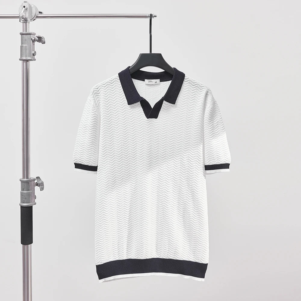DAS VELLAN WAFFLE POLO