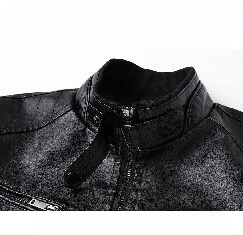 DIE DRAEVEN VINTAGE LEDERJACKE
