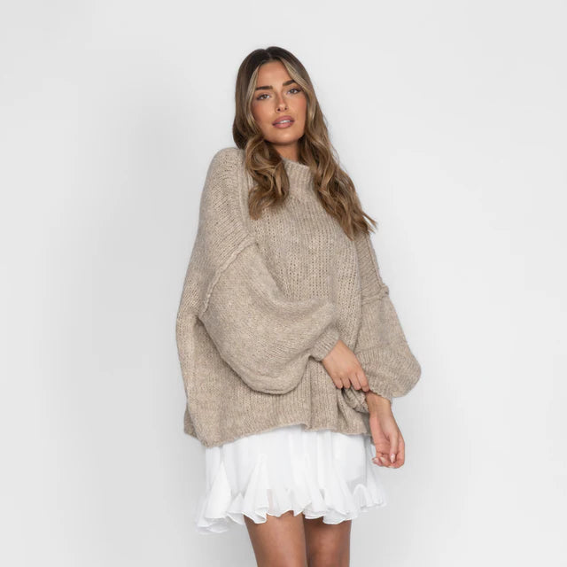 DER AVENEL OVERSIZE PULLOVER