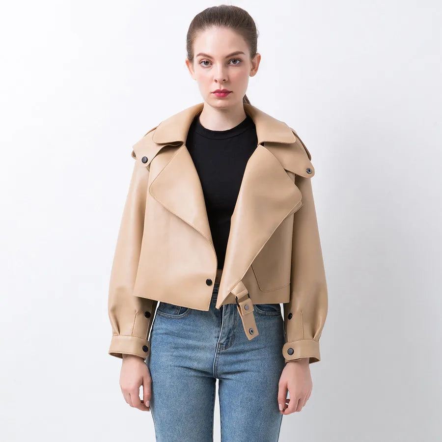 DIE VALENCIA BOMBER LEDERJACKE