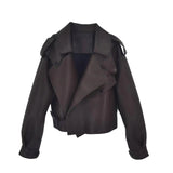 DIE VALENCIA BOMBER LEDERJACKE