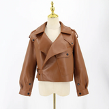 DIE VALENCIA BOMBER LEDERJACKE