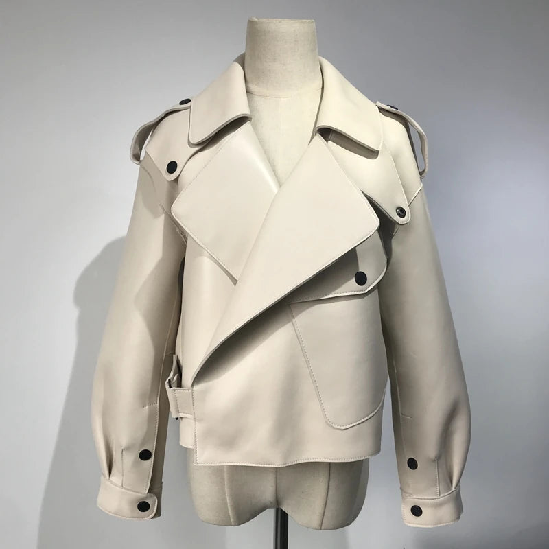 DIE VALENCIA BOMBER LEDERJACKE